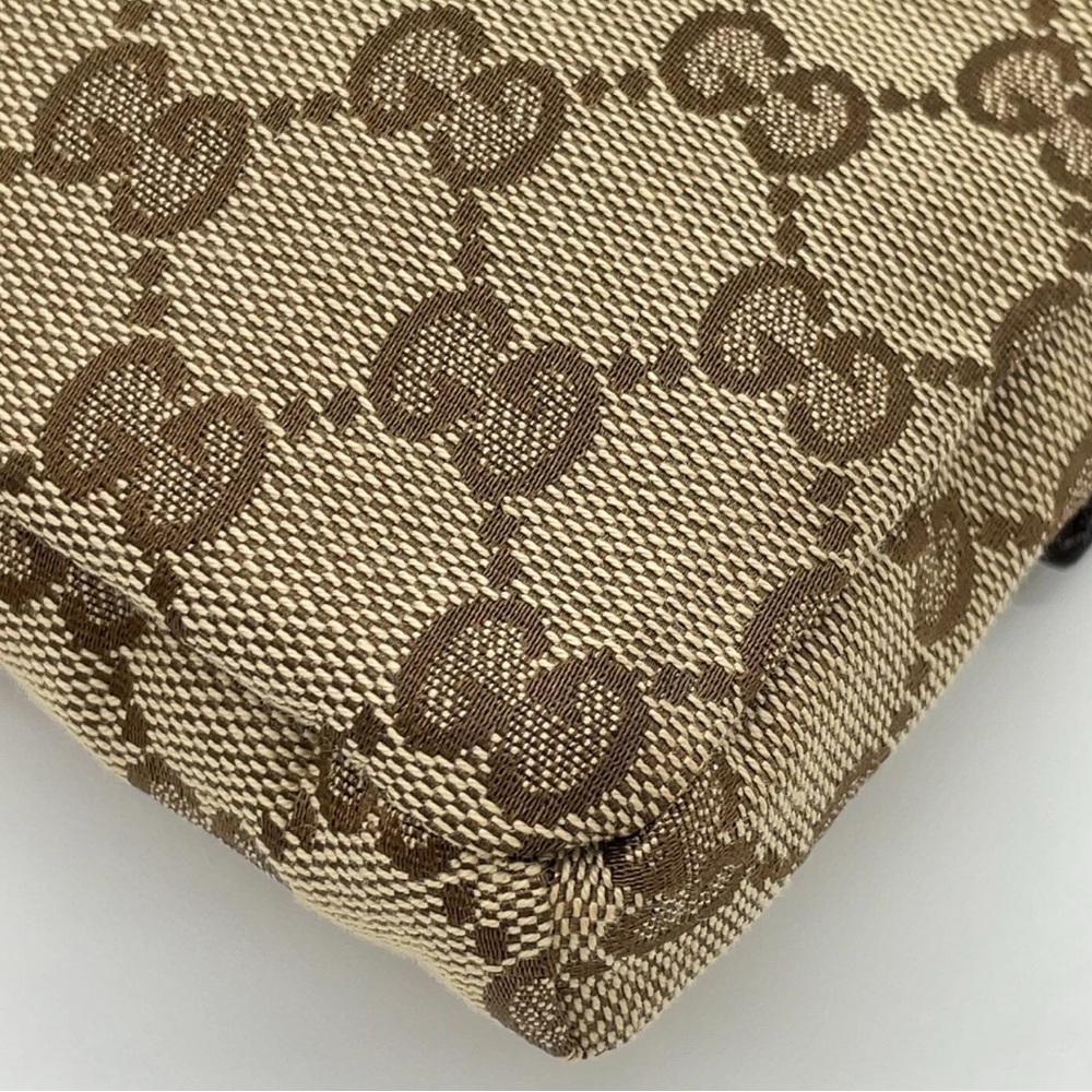 AUTHENTIC Gucci GG Canvas SHERRY LINE Sling Bag W/Dustabg - Picture 13 of 17